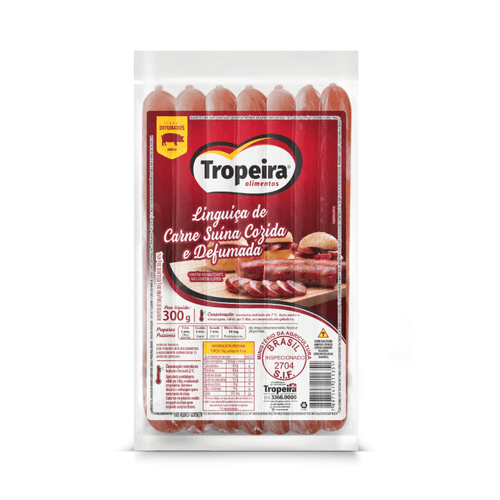 Linguiça Suína Defumada Tropeira com 300 g