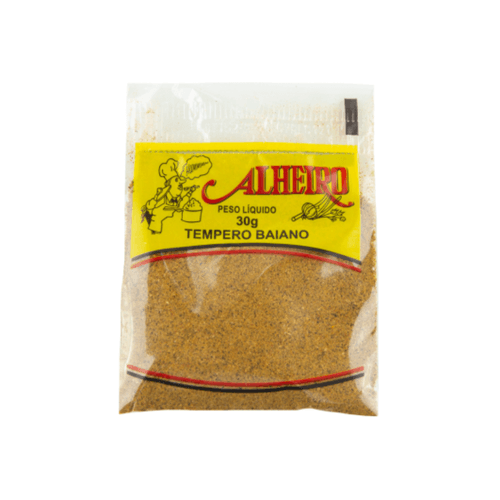 Condimento Alheiro Tempero Baiano Pacote 30g