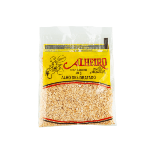 Condimento Alheiro Alho Desidratado Pacote 20g