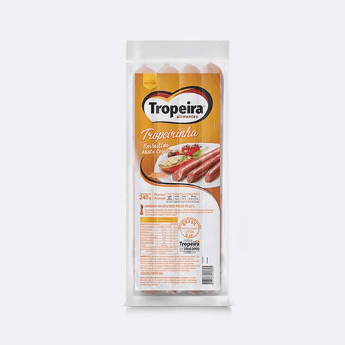 Linguiça Tropeira Mista Cozida 240g