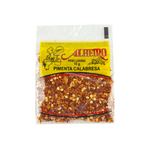 Condimento Alheiro Pimenta Calabresa Pacote 10g