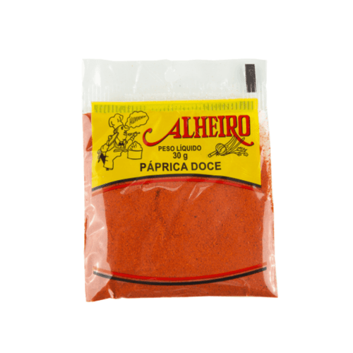 Condimento Alheiro Páprica Doce Pacote 30g