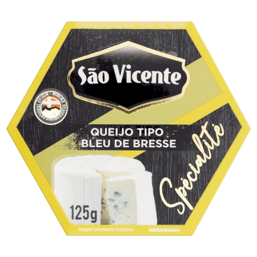 Queijo Bleu de Bresse São Vicente Spécialité 125g