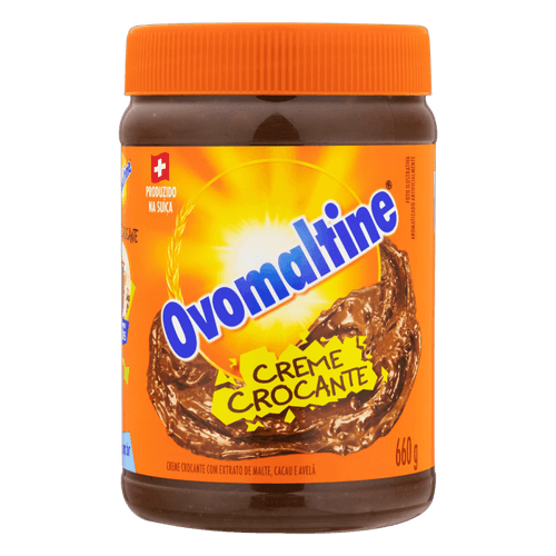 Creme de Avelã Crocante Ovomaltine Vidro 260g