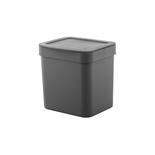 Lixeira Plástica Chumbo Trium com Tampa <OU> 2,5l