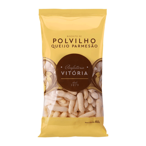 Biscoito Polvilho Queijo Parmesão Vitória 60g