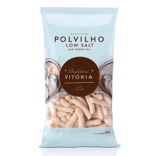 Biscoito Polvilho Low Salt Vitória 60g