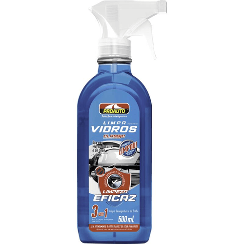 Limpa-vidro Proauto Classic Frasco 500ml