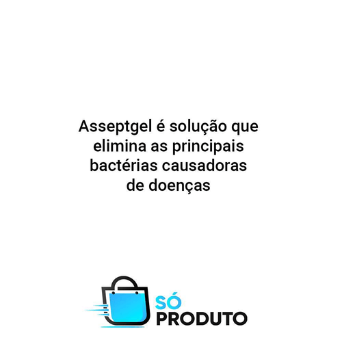 Alcool em Gel Higienizador Para Mãos Asseptgel 52g