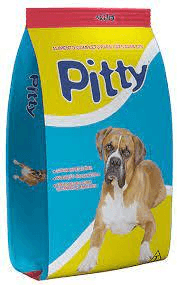 Ração Pitty para Cães Adultos Vitaminas Proteínas 2Kg