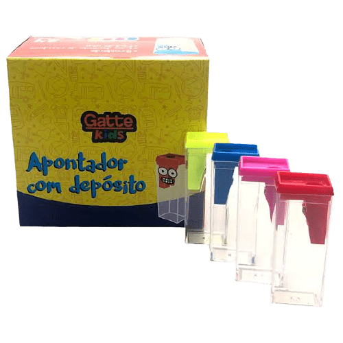 Apontador-GATTE-C-DEP-1UN