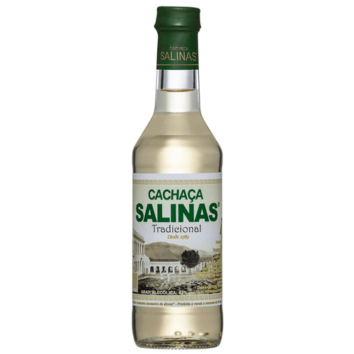 Cachaça Tradicional Salinas Garrafa 350ml