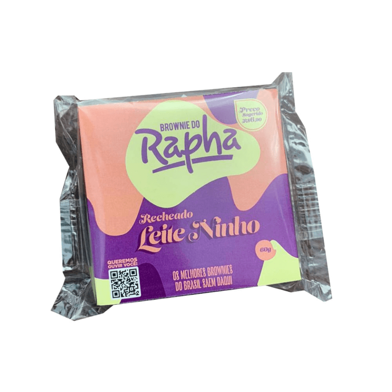 Brownie-Recheado-Leite-Ninho-Rapha-Pacote-60g