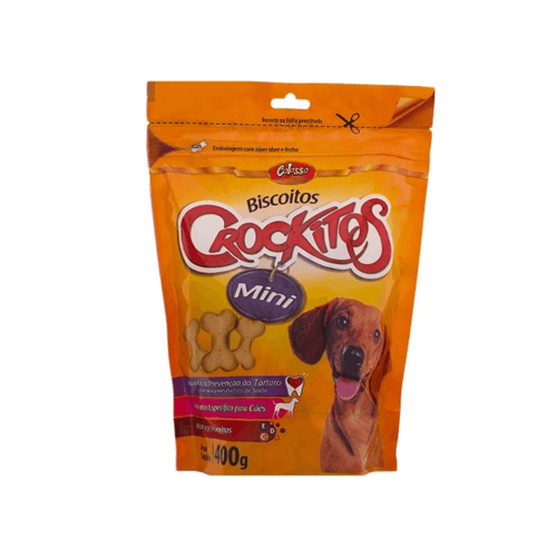 Biscoito para Cão Colosso Crockitos Mini com 400g