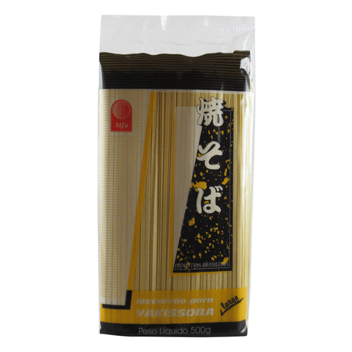 Macarrão Yakisoba Alfa Largo 500 g