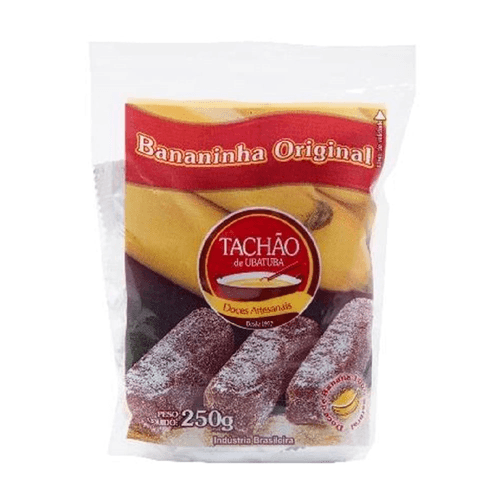 Doce Tachão Bananinha Original Pacote 250 g