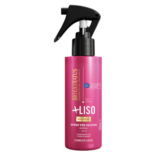 Finalizador de Cabelo Bio Extratus Liso Spray Pré Escova 100ml