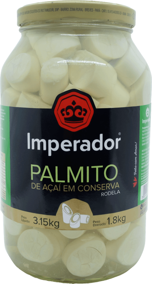 Palmito Acai Imperador 1.8kg-vd Rodela