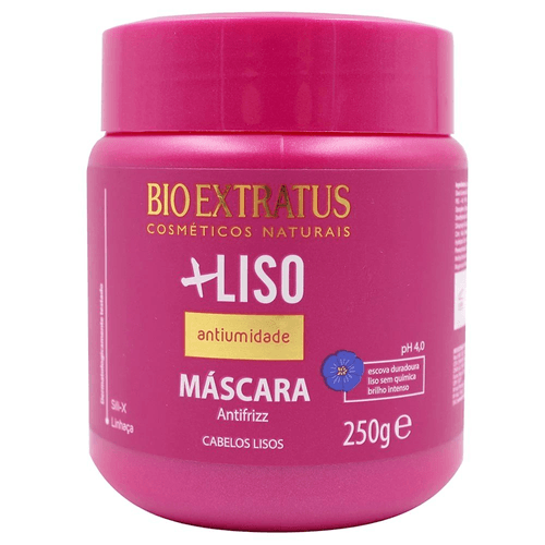 Máscara de Hidratação Bio Extratus +Liso Antiumidade 250g