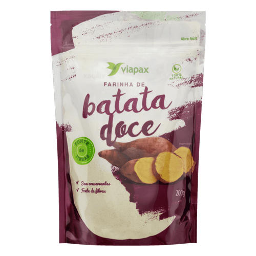 Farinha De Batata-doce Viapax Pouch 200g