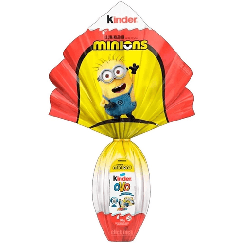 CHOC KINDER OVO MAXI 100G-CX MINIONS