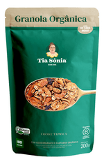 Granola-Organica-Tia-Sonia-Pacote-200-g