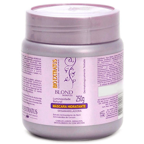 Creme De Tratamento Desamarelador Bio Extratus Blond Bioreflex Pote 250g