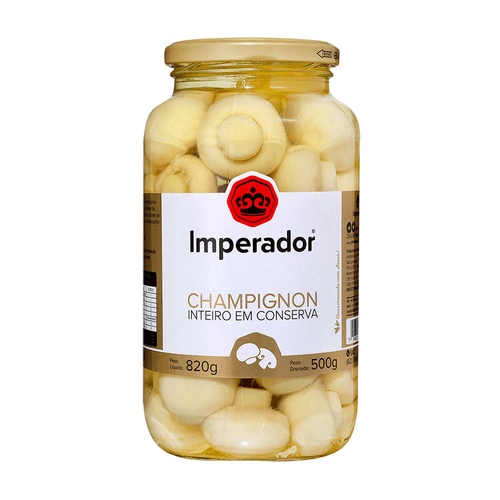 Cogumelo Champignon Imperador Inteiro em Conserva 500g