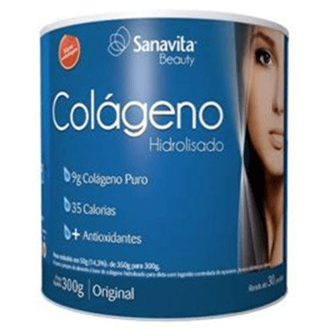 Colágeno em Pó Sanavita Original 300 g