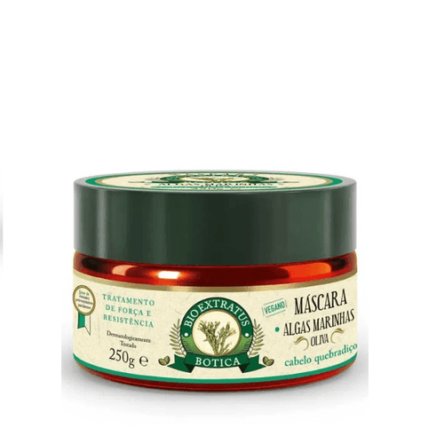 Máscara para Cabelo Bio Extratus Botica Algas Marinhas 250g