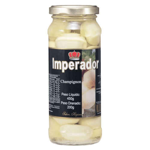 Cogumelo Champignon Imperador Conserva Inteiro 200g