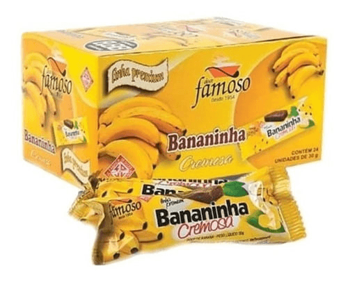 DOCE FAMOSO 720G-DY C24 BANANINHA CREM