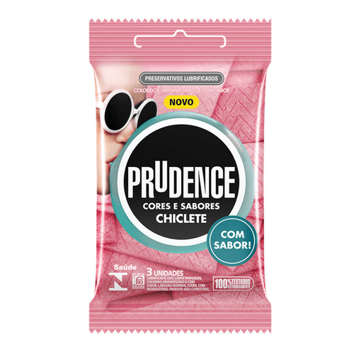 PRESERV PRUDENCE 3UN CORES/SABORES CHICLETE