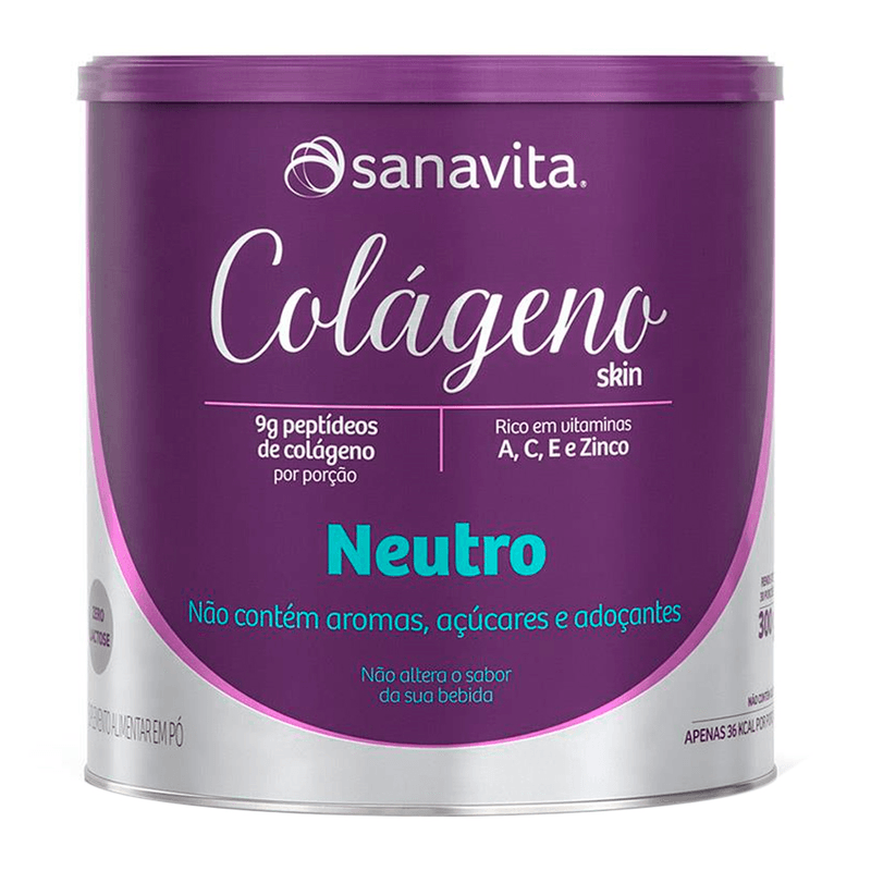 Colageno-Hidrolisado-Em-Po-Sanavita-Neutro-300g