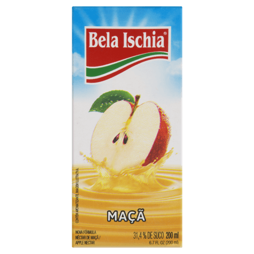 Néctar de Maçã Bela Ischia Caixa 200ml