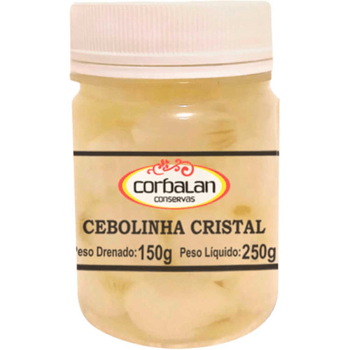 Cebolinha em Conserva Corbalan Cristal 250g