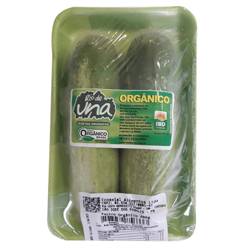 Legumes Pepino Org. Rio De Una 400g