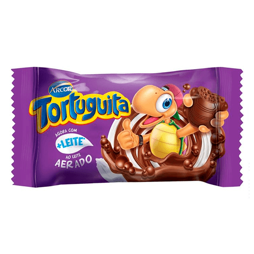Chocolate Arcor Tortuguita Aerada ao Leite 11,5g