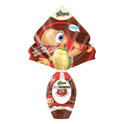 Ovo de Páscoa ao Leite Tortuguita Brigadeiro Arcor 120g