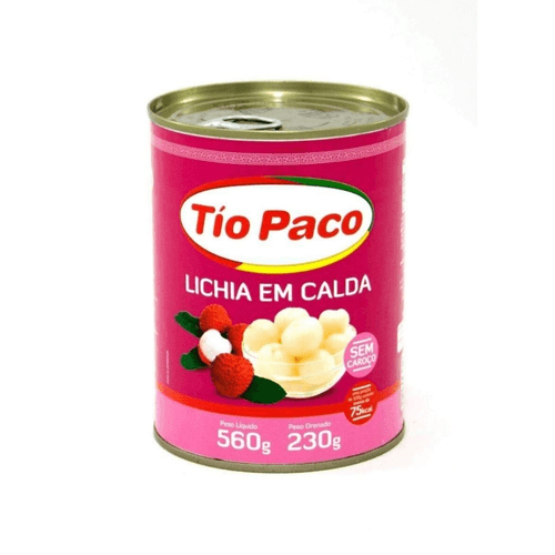 Lichia em Calda Tio Paco Lata 230g