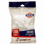 Colher-para-Cha-e-Cafe-Strawplast-Cristal-Descartavel-com-200-unidades