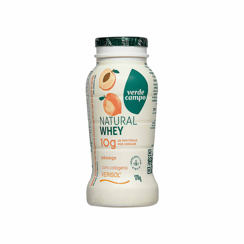 Bebida Láctea UHT 14g Proteínas Caramelo Zero Lactose para Dietas com Restrição de Lactose Verde Campo Natural Whey Caixa 250ml