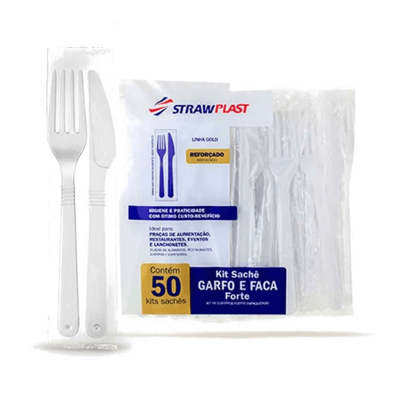 Kit-Sache-Garfo-e-Faca-Descartavel-Strawplast-50-Unidades