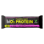 Barra-de-Proteina-Vegana-Acai-Banana-e-Pasta-de-Amendoim-Cobertura-Chocolate-Meio-Amargo-biO2-Protein-Pacote-45g