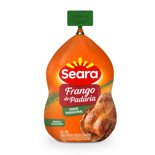 Frango Seara Padaria Congelado Temperado Tradicional 1.2Kg