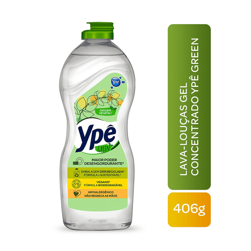 Detergente Ypê Concentrado Green 406g