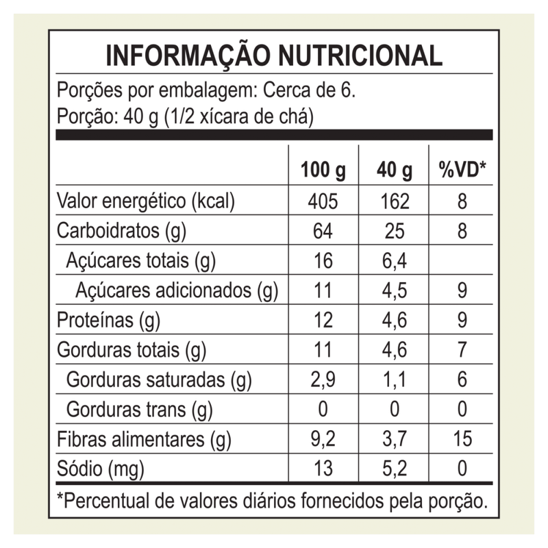 Granola-Mistura-de-Flocos-de-Cereais-Integrais-Sementes-Chia-Linhaca-e-Gergelim-Frutas-Mel-Vegano-Melado-de-Cana-Mae-Terra-Pacote-250g