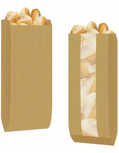 CONS-SACO PAP KRAFT C/VISOR 1000UN 1KG