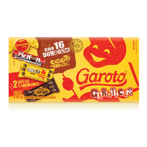 Bombom GAROTO Sortido Caixa 250g