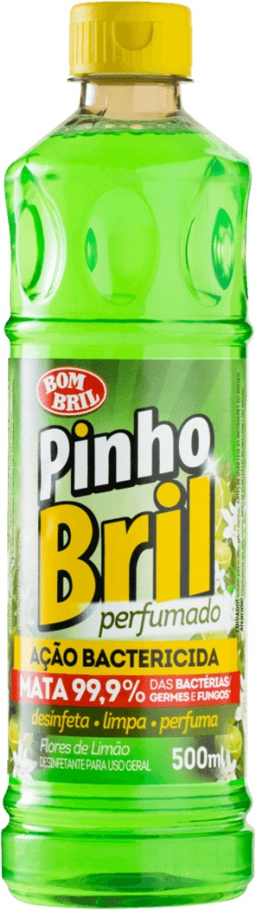 Desinfetante para Uso Geral Perfumado Flores de Limão Pinho Bril Squeeze 500ml